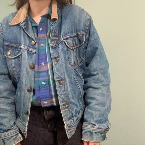 LEE super distressed vintage “storm rider” jacket - Picture 4 of 16